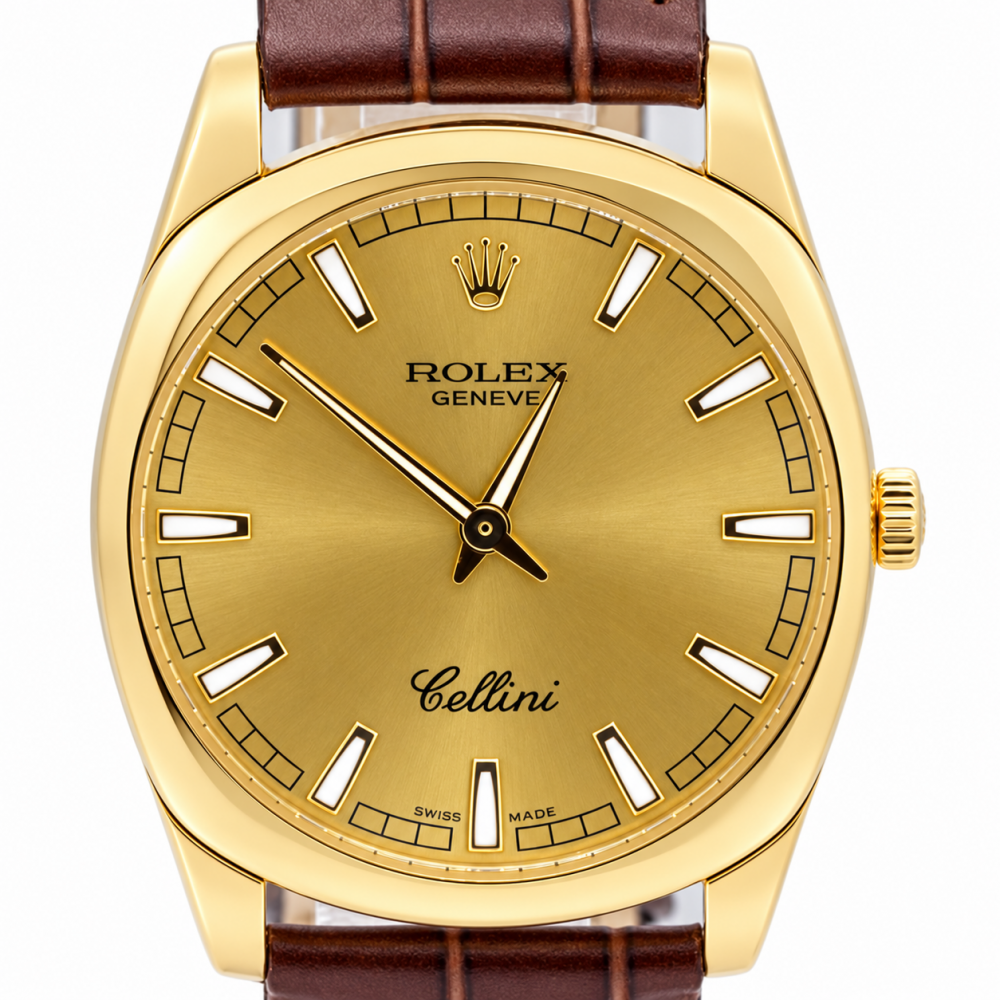 Rolex Cellini 40MM  4243/8 18K Yellow Gold Watch